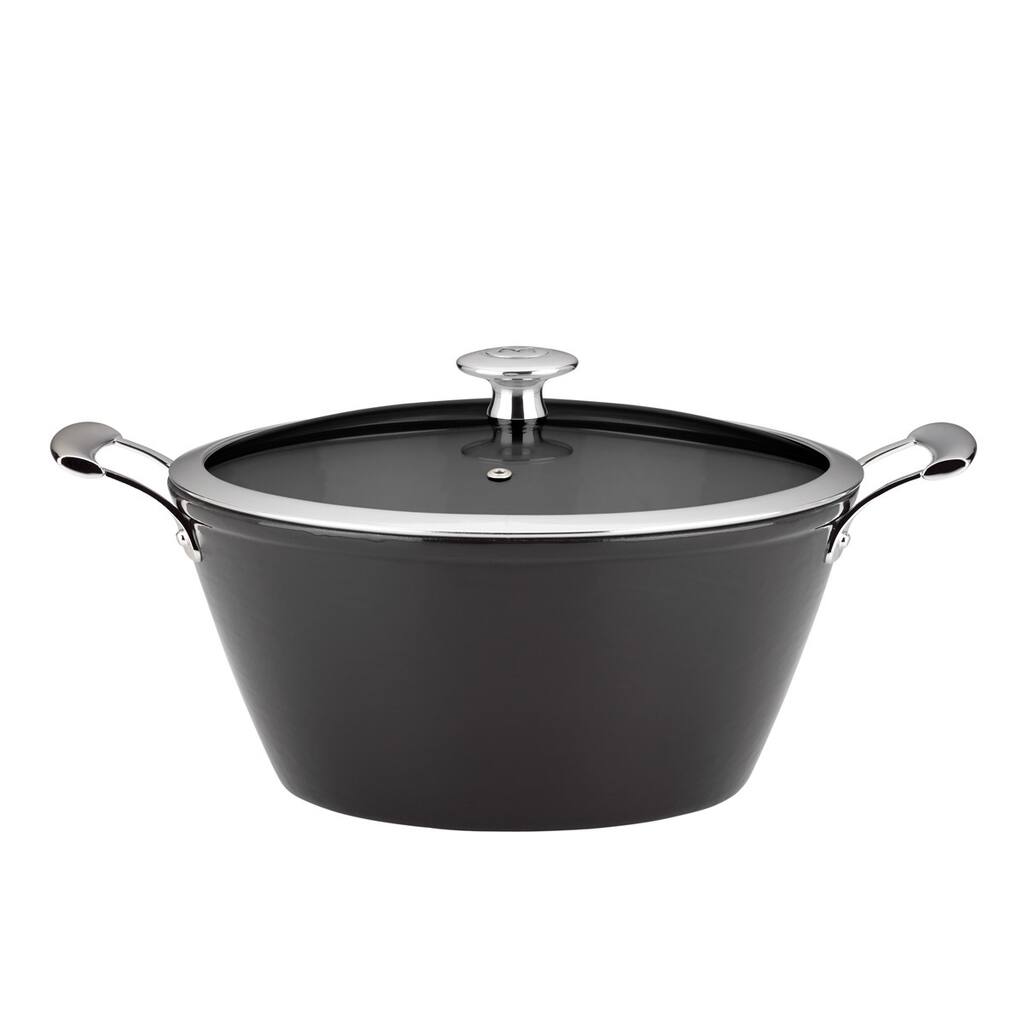 Mario Batali by Dansk Light 6-quart Black Casserole Dish