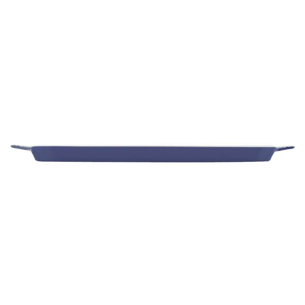 Mario Batali by Dansk Cobalt Stoneware Warm and Serve Platter