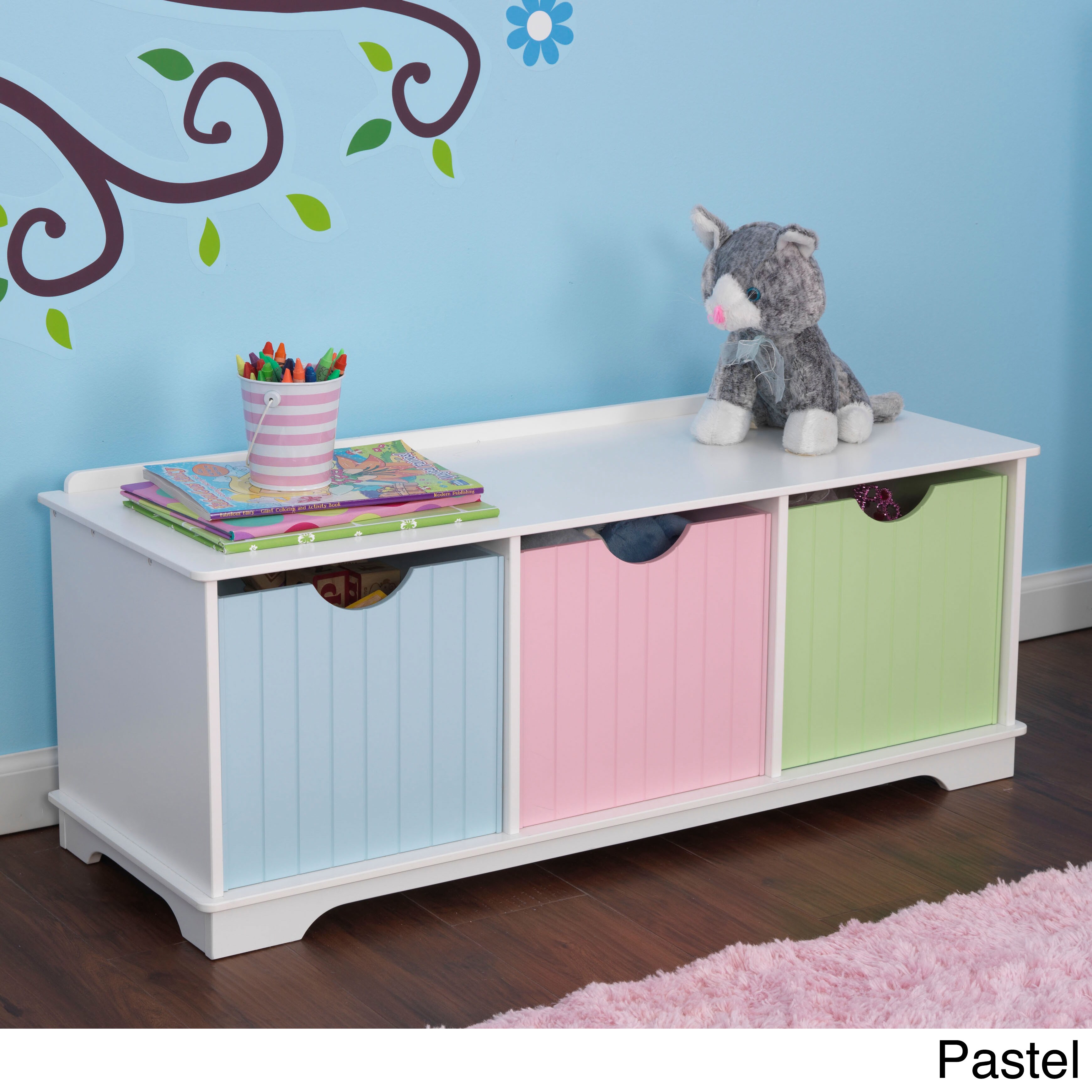 nantucket toy storage bench