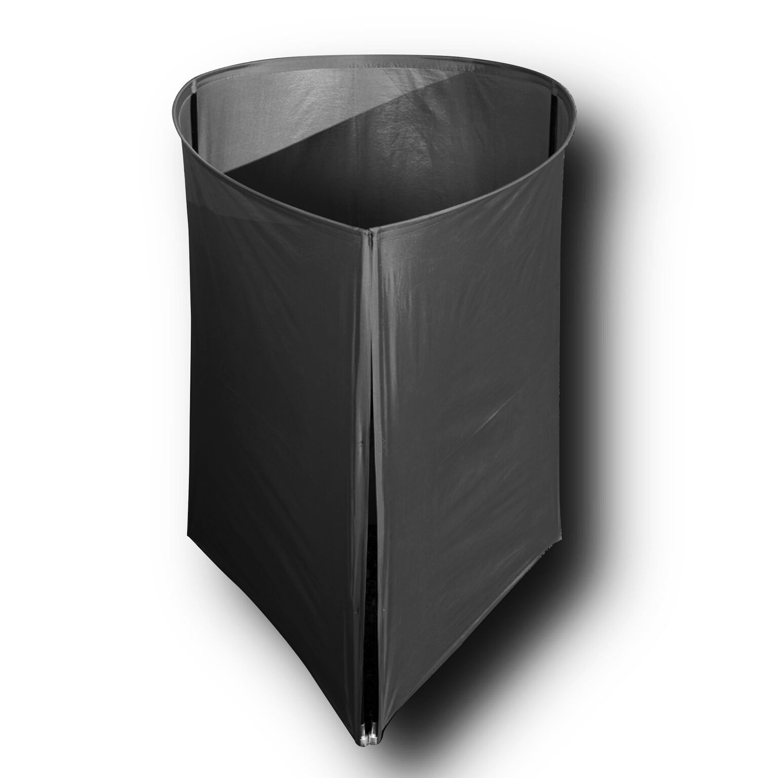 Slim Jim Trash Can Velon Wrapped, Colored Trash Can