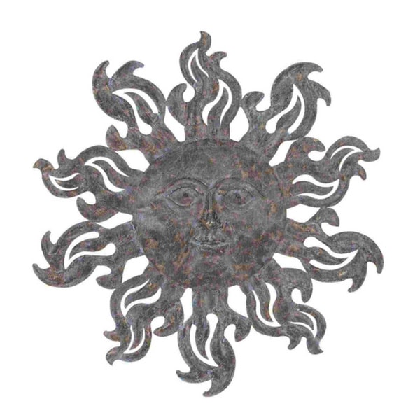 Shop Metal Sun Wall Decor Free Shipping Today 9204427