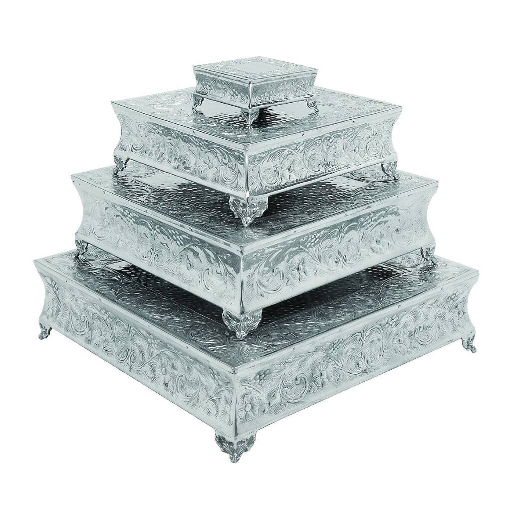 Aluminum Cake Stand Set Of 4 A Dining Area Specific decor