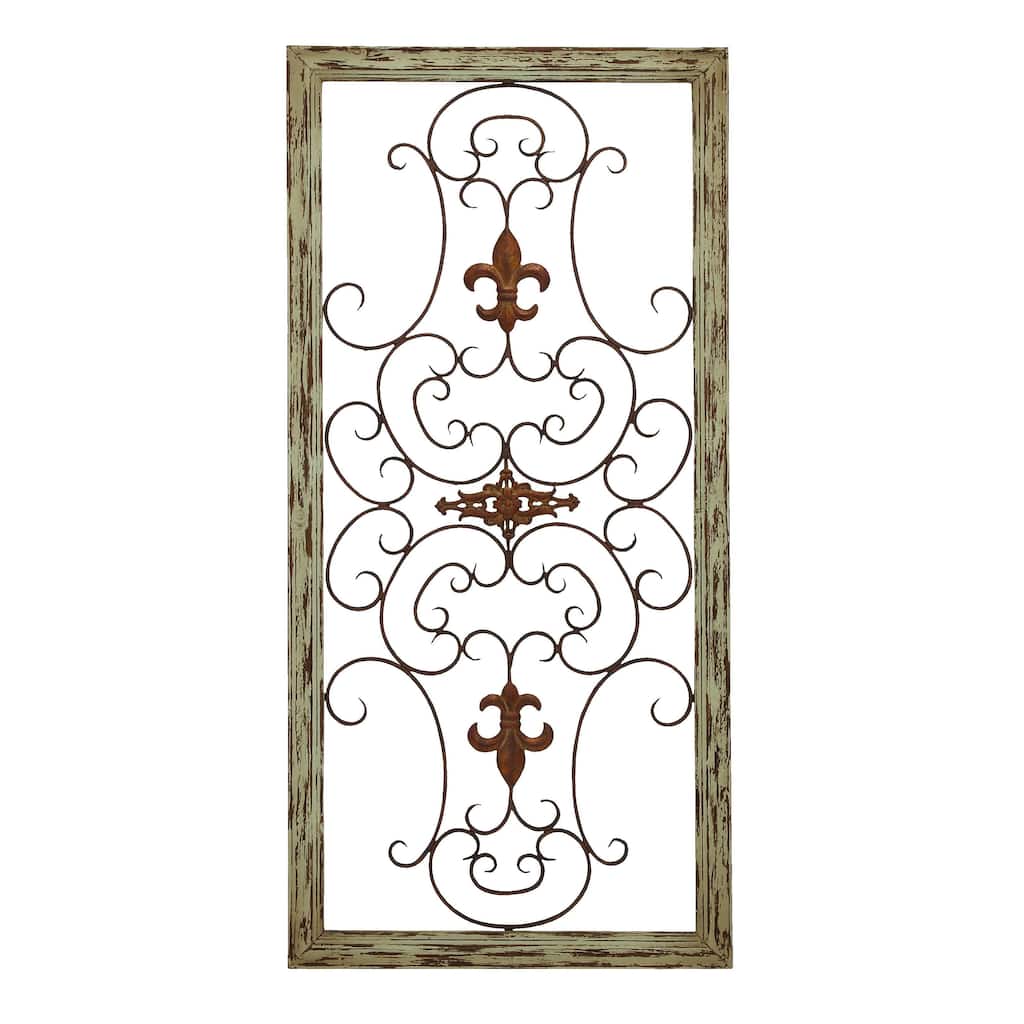 Wooden Gate Wall Plaque