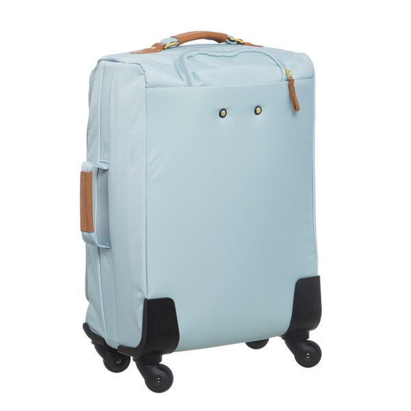 pastel blue suitcase