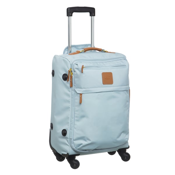 pastel blue suitcase