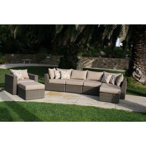 Isle Vista 7 Piece Sunbrella Set Free Shipping Today Isle Vista 7 Piece Sunbrella Set