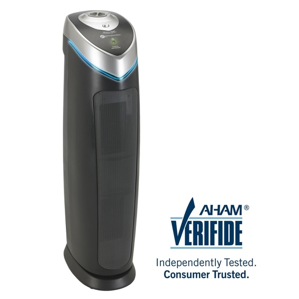 GermGuardian AC5000 28-inch HEPA Tower with UV-C - Black. Opens flyout.