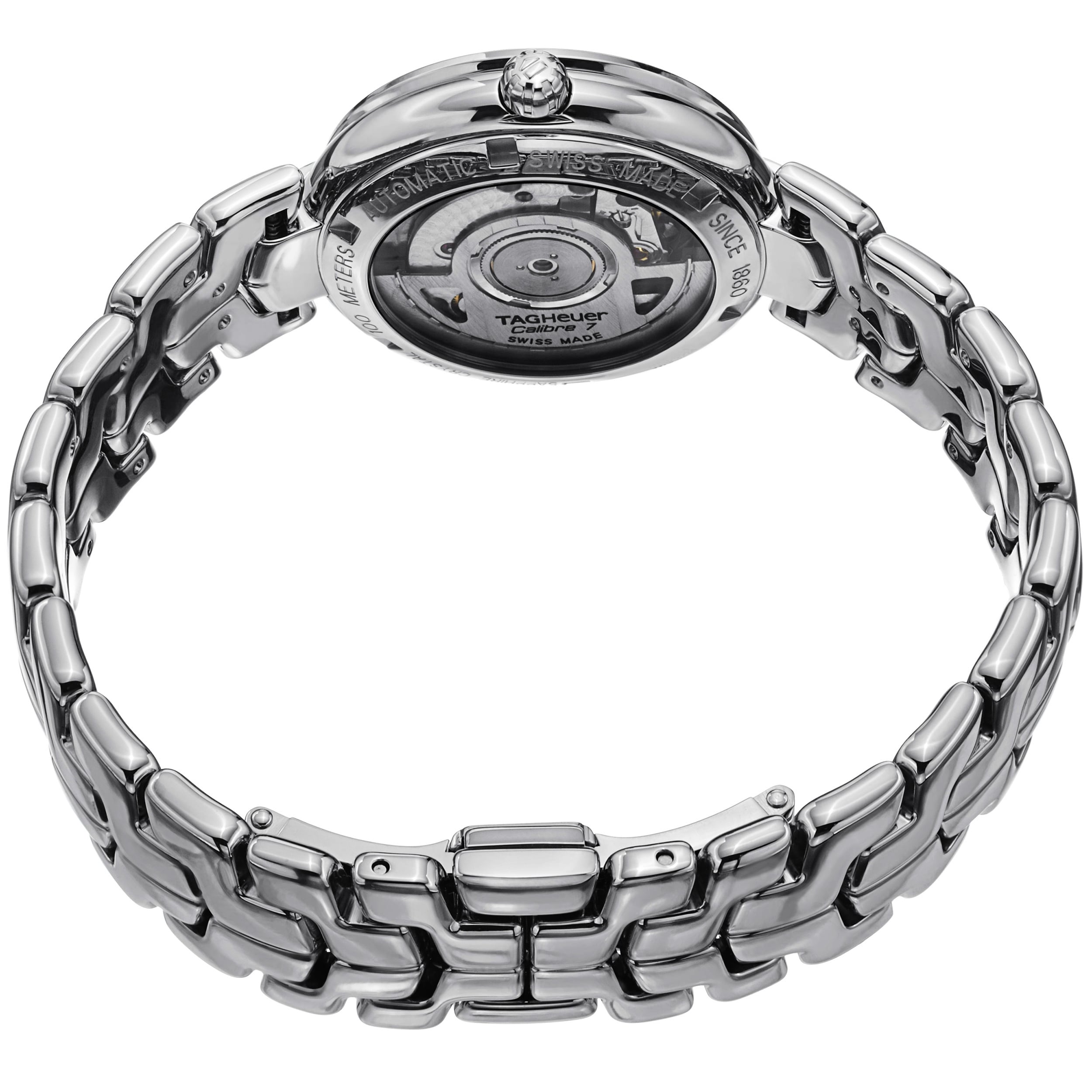 FS: Ladies Tag Heuer Link Automatic Diamond Guilloche WAT2313.BA0956 -  myWatchMart