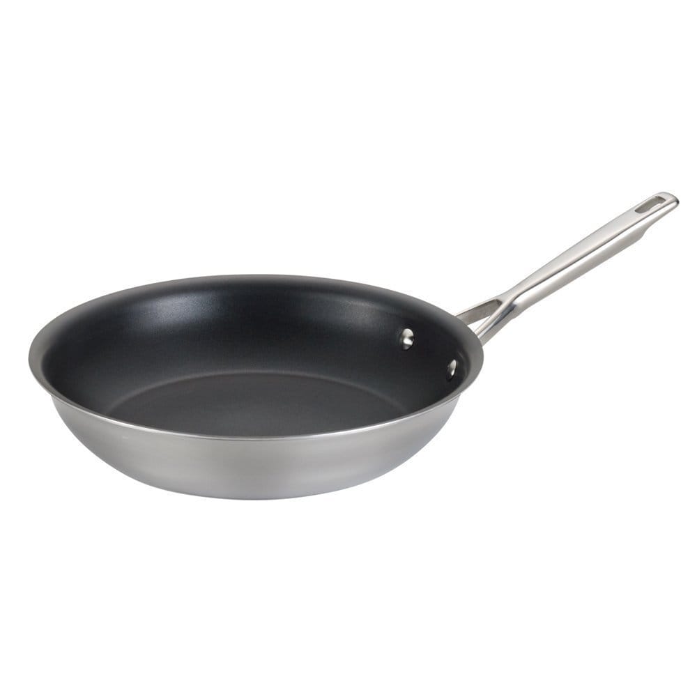 Anolon Tri-ply Clad Stainless Steel 12 3/4-inch Nonstick French Skillet -  Bed Bath & Beyond - 9206705