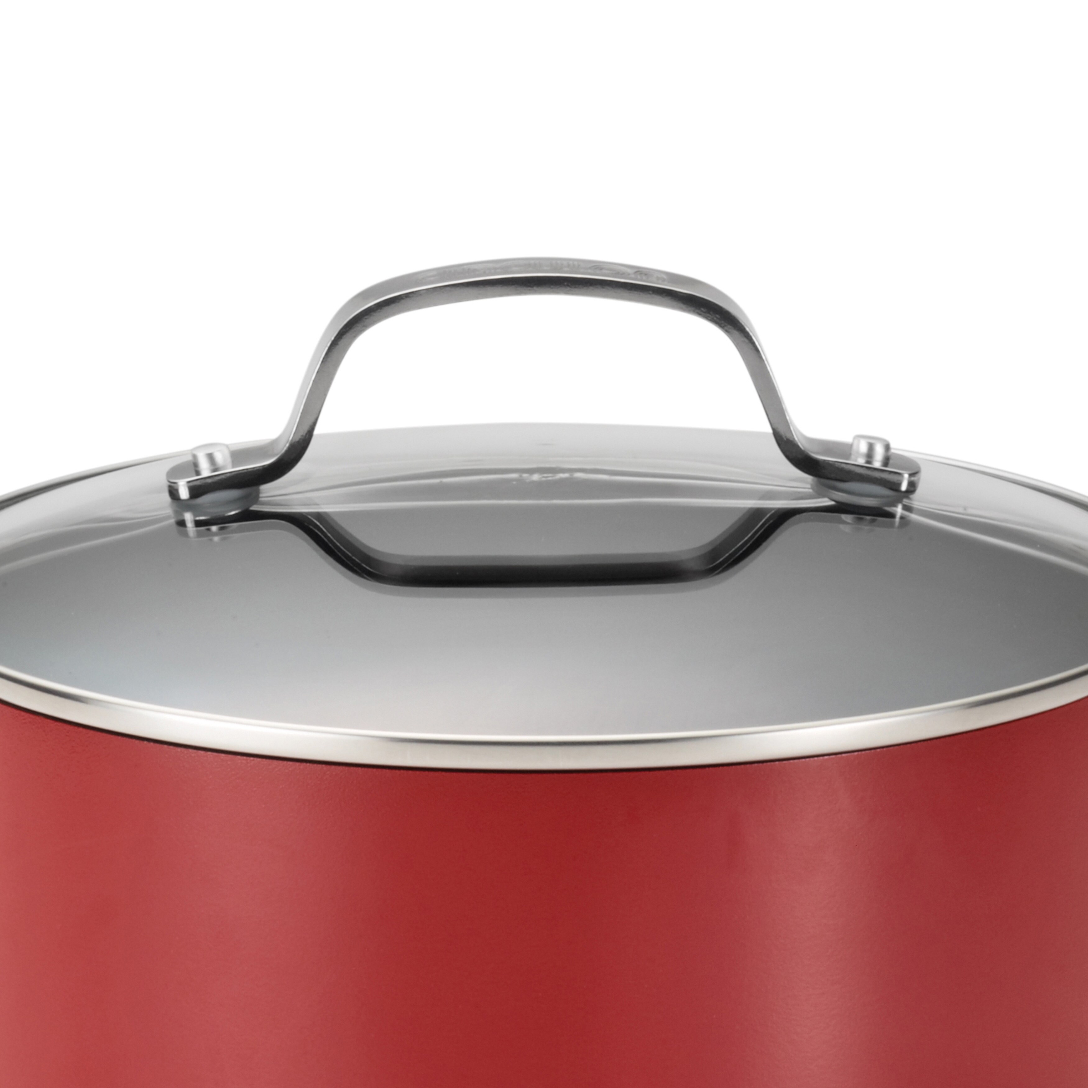 Circulon Genesis Stainless Steel Nonstick 3-quart Covered Straining Saucepan  - Bed Bath & Beyond - 9206719