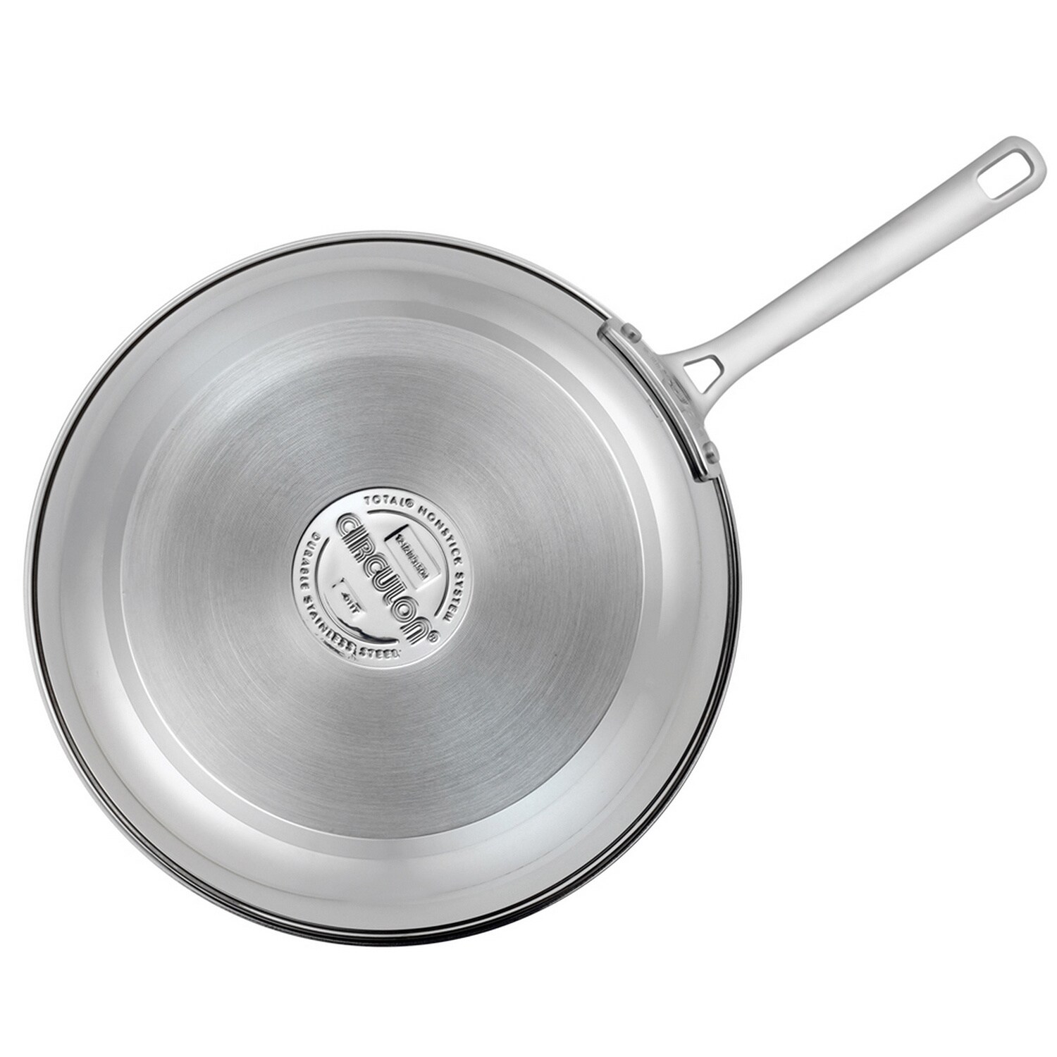 Circulon Genesis Stainless Steel 12-1/2 Deep Skillet 