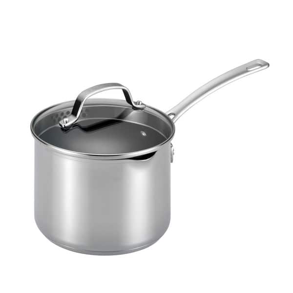 3-qt Medium Saucepan | Tri-Ply Stainless Steel | Goldilocks