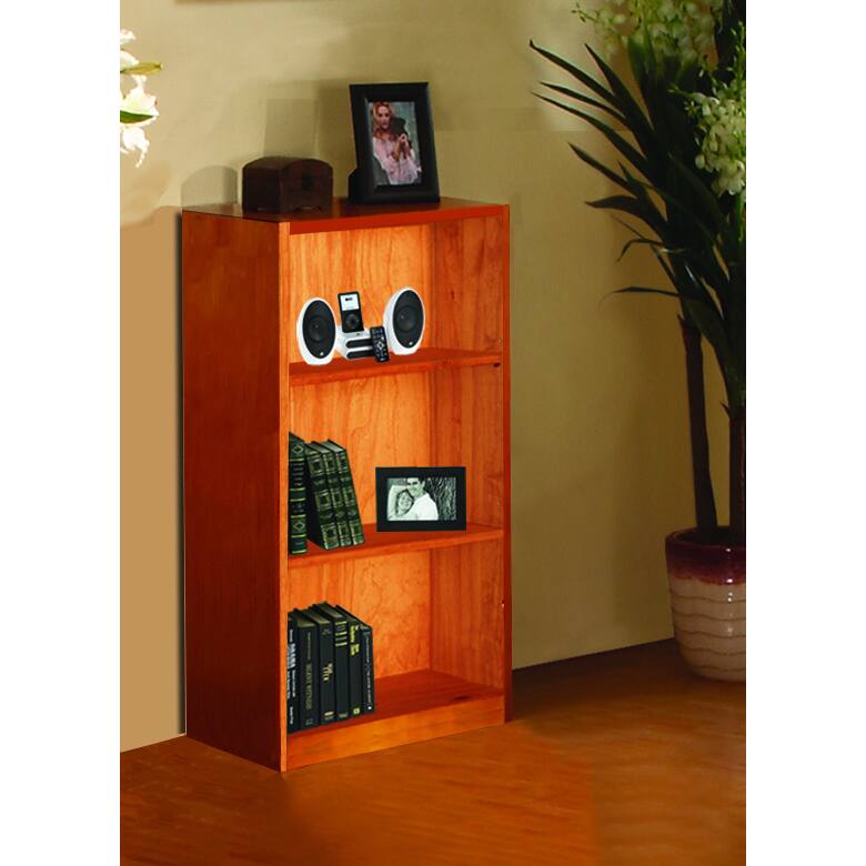 42-inch Honey Pine Bookcase