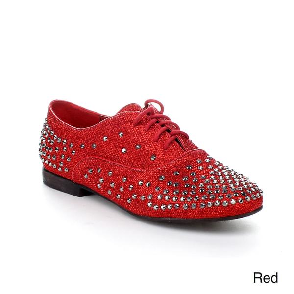 studded oxfords womens