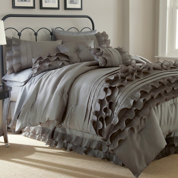 Amrapur Overseas Anastacia 8-piece Embellished Comforter Set