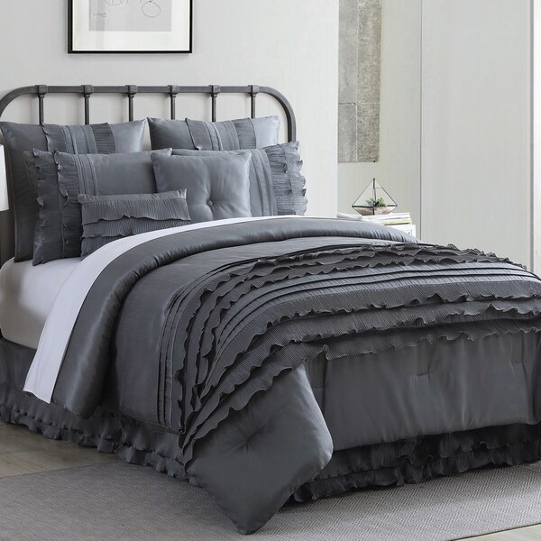 Modern Threads Giselle 8-piece Embellished Comforter Set. Opens flyout.