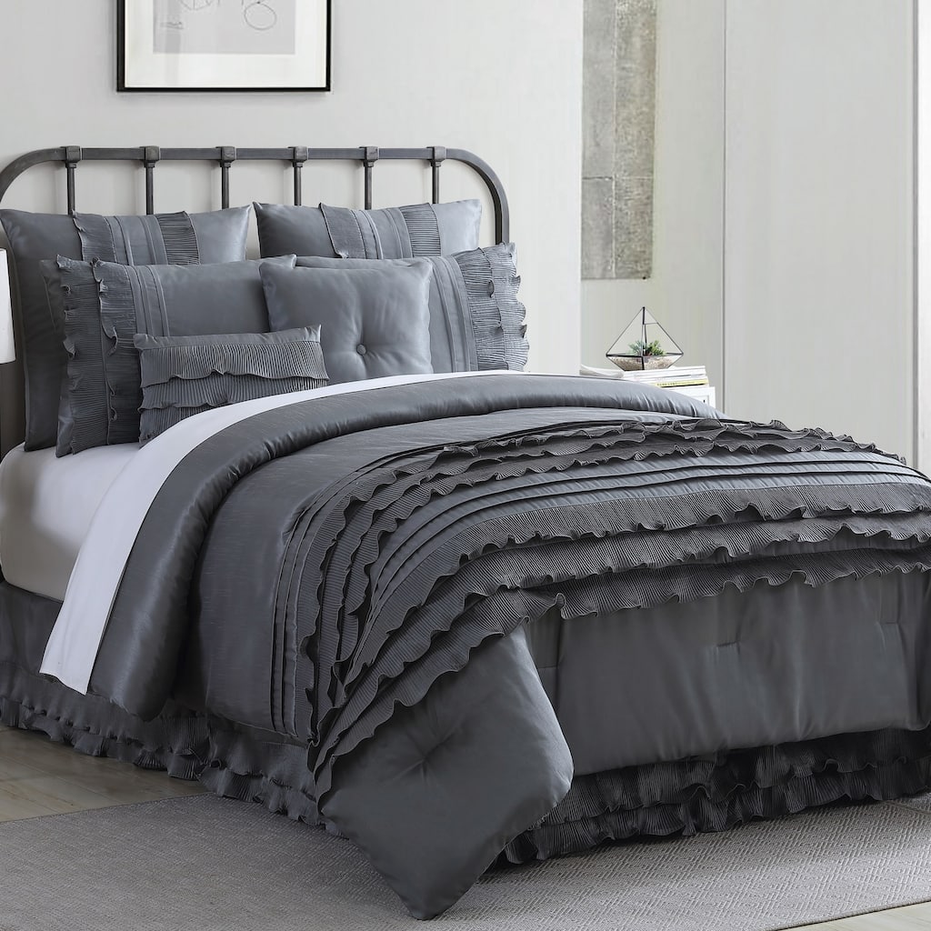 Modern Threads Giselle 8-piece Embellished Comforter Set