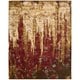 preview thumbnail 11 of 28, Nourison Rhapsody RH006 Area Rug Red/Gold - 8'6" x 11'6"