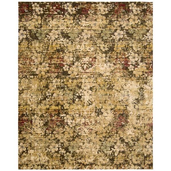 slide 2 of 12, Nourison Rhapsody RH004 Area Rug Beige - 7' 9" x 9' 9"