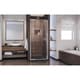 preview thumbnail 26 of 45, DreamLine Flex 36 in. D x 36 in. W x 74 3/4 in. H Pivot Shower Door and Shower Base Kit - 36" x 36"