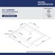 preview thumbnail 5 of 45, DreamLine Flex 36 in. D x 36 in. W x 74 3/4 in. H Pivot Shower Door and Shower Base Kit - 36" x 36"