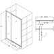 preview thumbnail 30 of 45, DreamLine Flex 36 in. D x 36 in. W x 74 3/4 in. H Pivot Shower Door and Shower Base Kit - 36" x 36"