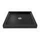 preview thumbnail 45 of 45, DreamLine Flex 36 in. D x 36 in. W x 74 3/4 in. H Pivot Shower Door and Shower Base Kit - 36" x 36"
