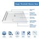 preview thumbnail 31 of 45, DreamLine Flex 36 in. D x 36 in. W x 74 3/4 in. H Pivot Shower Door and Shower Base Kit - 36" x 36"