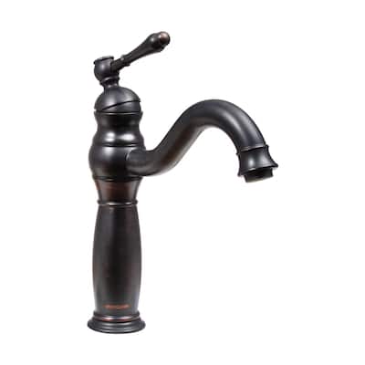 Dyconn Faucet Marion 10 inch Oil Rubbed Bronze Single Handle Vessel Faucet