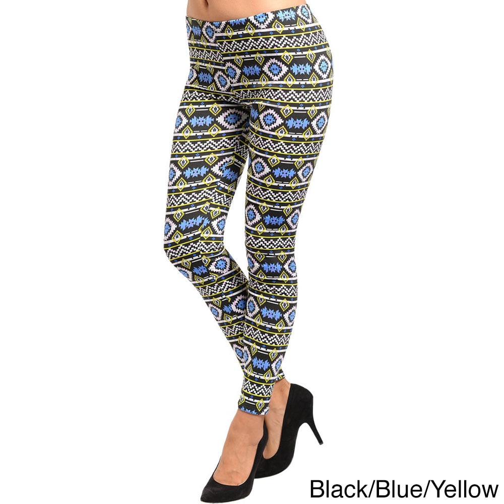 Just One Juniors Street Graffiti Seamless Leggings   16545022