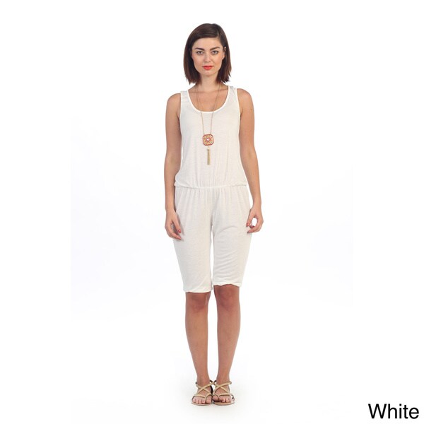 womens capri romper