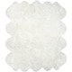 preview thumbnail 6 of 8, Nuloom Handmade Faux Sheepskin Octo Pelt Natural S - 6' x 7'