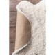 preview thumbnail 5 of 8, Nuloom Handmade Faux Sheepskin Octo Pelt Natural S - 6' x 7'