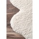 preview thumbnail 5 of 9, Nuloom Handmade Faux Sheepskin Shag Rug - 2' x 4'5"