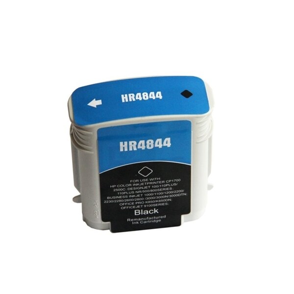 Insten Black Remanufactured Ink Cartridge Replacement for HP