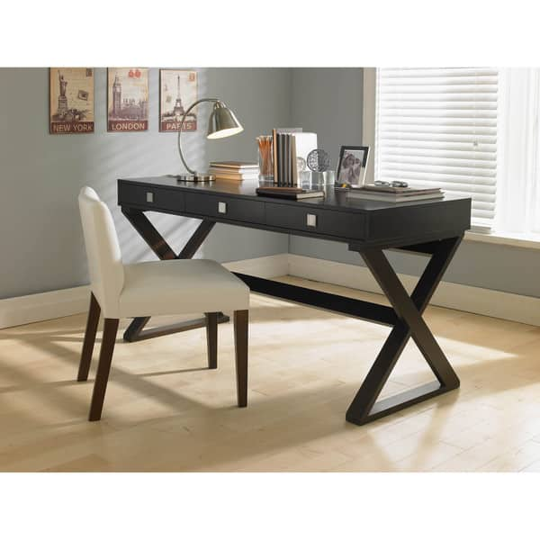 Shop Sunpan Ikon Emilio Wood Office Desk Free Shipping Today