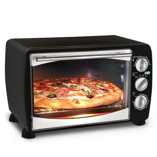 Shop MultiFunctional Black Countertop Toaster Oven Broiler Free