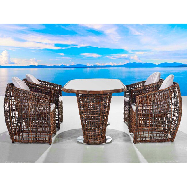 Bel-Air 5-piece All Weather Outdoor Patio Dining Set