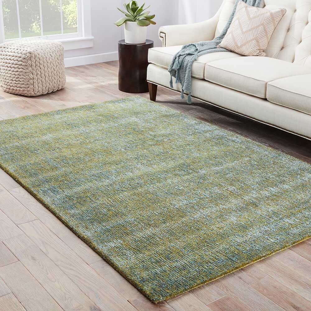 Kensington Handmade Solid Blue Green Area Rug 8 X 10 7 Green Area Rug 8 X 10