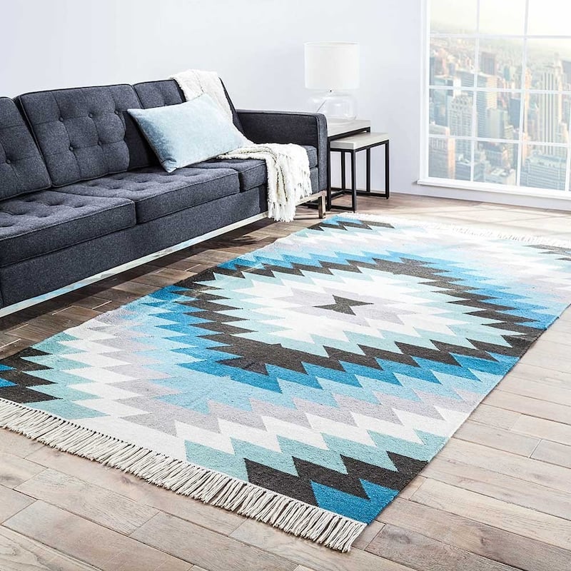 Sahara Indoor/ Outdoor Geometric Area Rug
