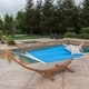 preview thumbnail 14 of 37, Grand Cayman Hammock with Wood Frame by Christopher Knight Home