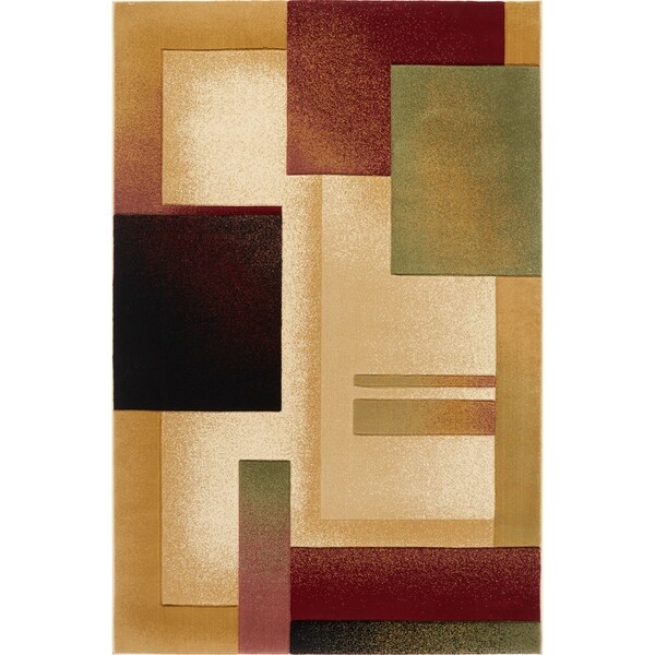 Home Dynamix Evolution Collection Contemporary Cream Area Rug (7'10X10'2) - 7'10 x 10'10