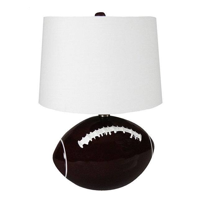 Ceramic Hand-painted Football Lamp