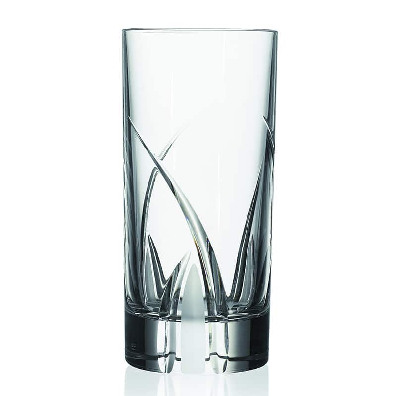 Davinci Series Crystal Grosetto Collection High Ball Glasses (Set of 4)
