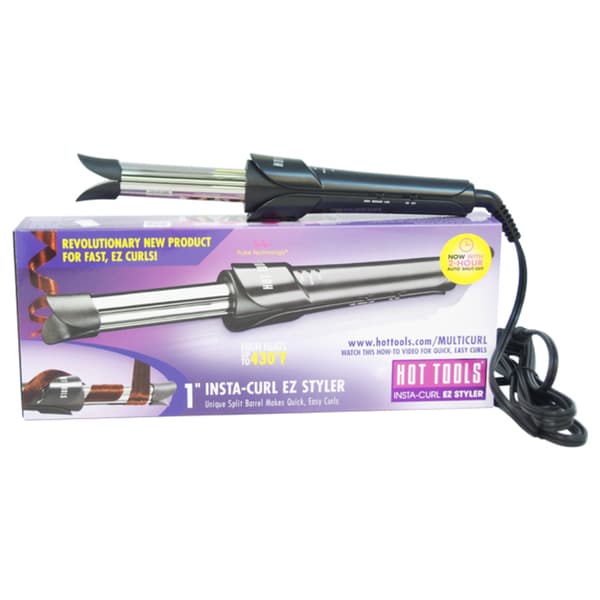 Hot Tools Insta Curl EZ Styler Black 1 inch Curling Iron  