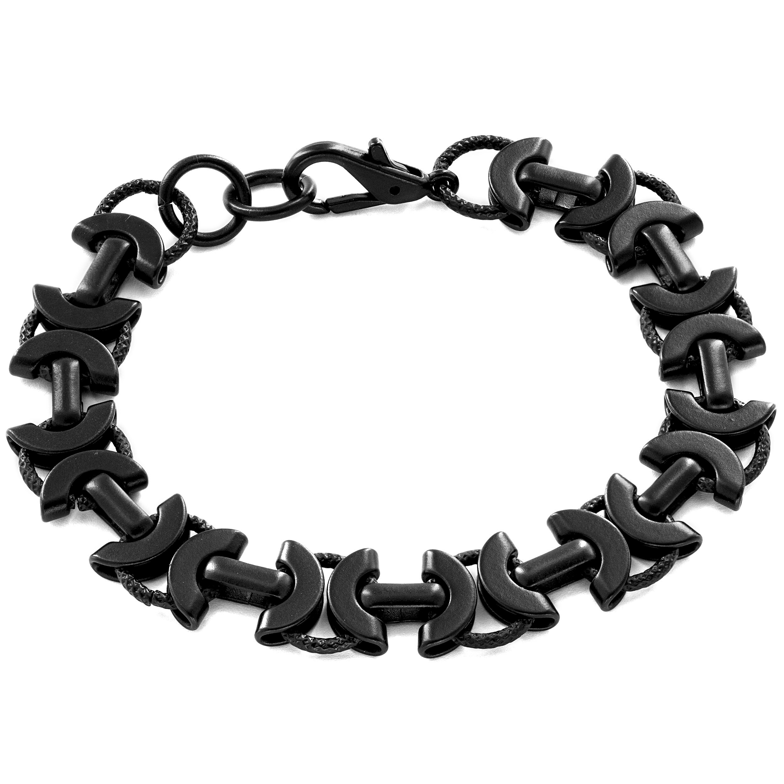 flat byzantine chain silver