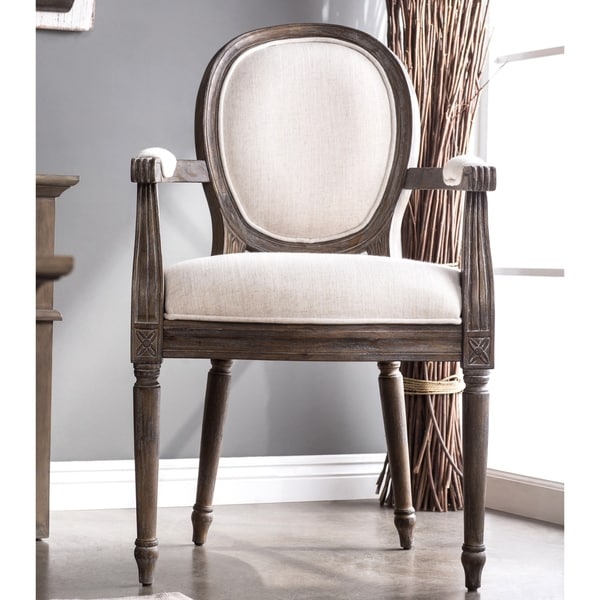 Furniture of America Greyjoy Reclaimed Accent Chair
