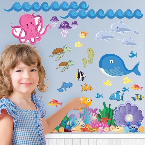 Ocean Girl Interactive Wall Play Set