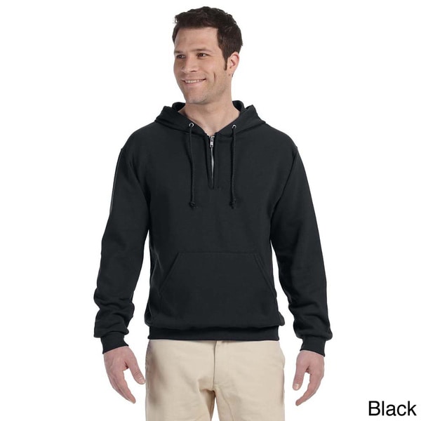 burberry melange zip hoodie