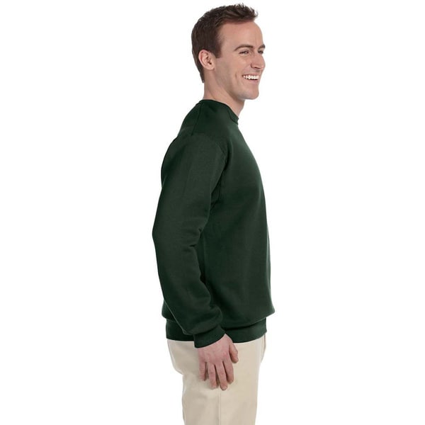 fruit of the loom men's fleece crew sweatshirt